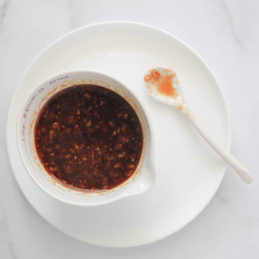 homemade teriyaki sauce