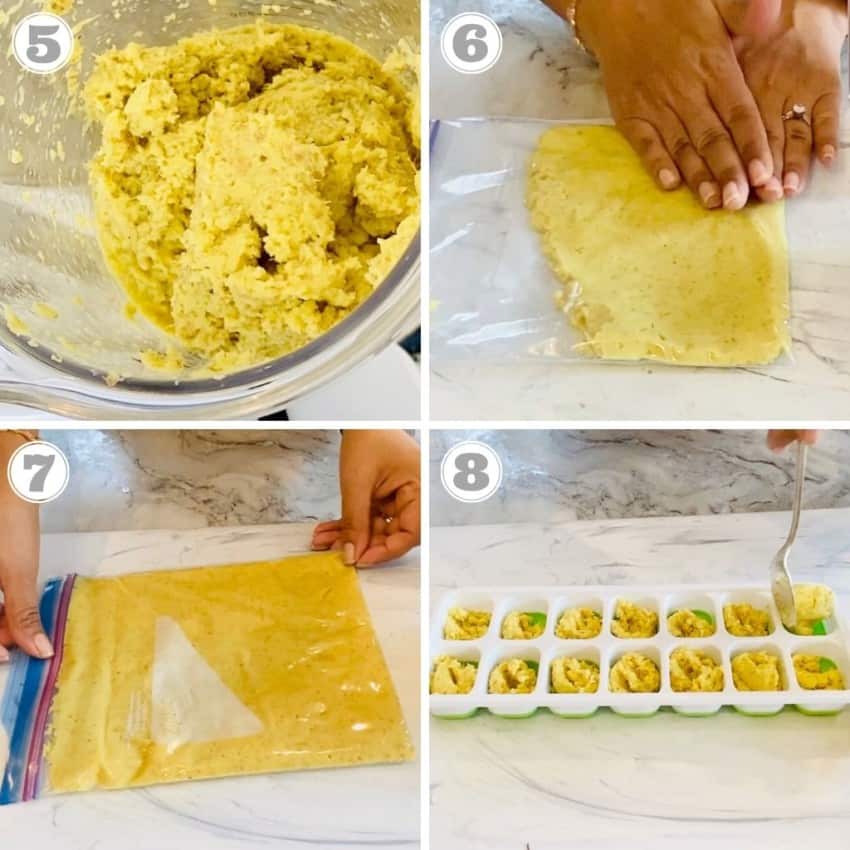 how to store ginger paste