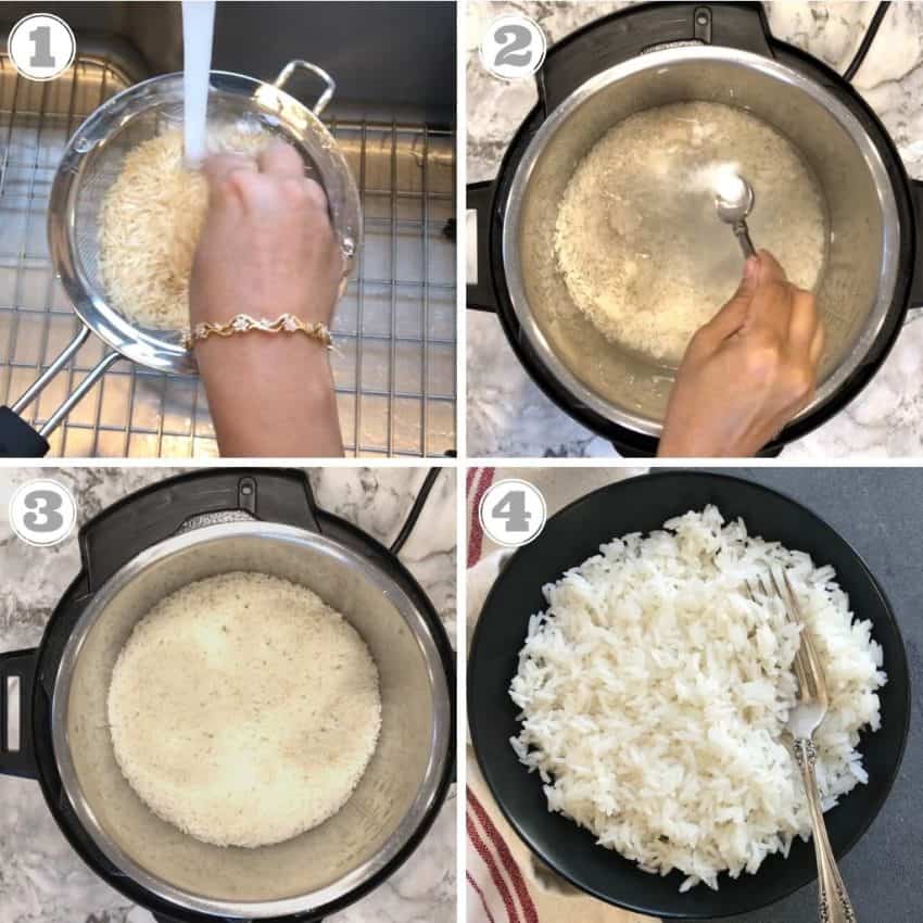 cooking jasmine rice in the instant pot