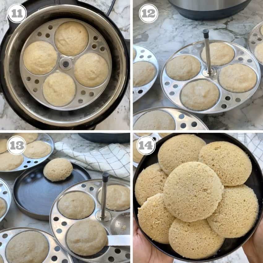cooked quinoa idli